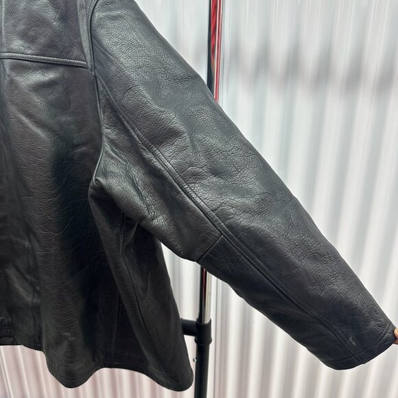 Wilsons Leather Boxy Leather Coat - Picture 7 of 8